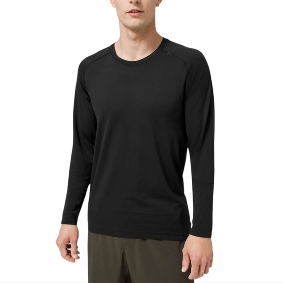 lululemon athletica Other - Lululemon Metal Vent Tech Long Sleeve Shirt Men's size XXL Athletic Light Black